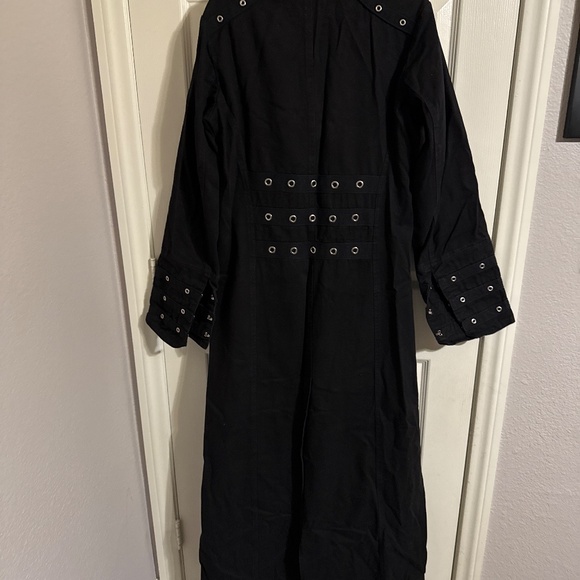 Goth Long Jacket - Picture 3 of 3